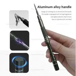 호환  128 in 1 정밀 드라이버 세트 컴퓨터 수리 도구 미끄럼 방지 전자제품 가전제품 수리용