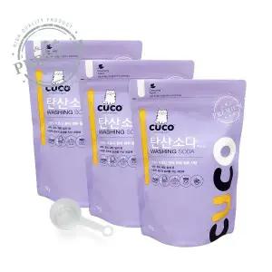 [CUCO]한내음 탄산소다 1kg 프리미엄 미국산 X 3개 워싱소다 빨래냄새 제거