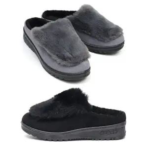 [하프클럽/보그샷]여성용 HSB-992 방한 퍼슬리퍼 겨울 털실내화 따뜻한 거실