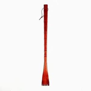 옻칠 참나무 등긁개