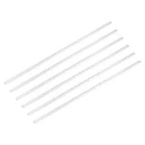 메카닉스티 6개 사각 알루미늄 플랫 바 5/32인치(4mm) 두께 x 15/64인치(6mm) 폭 12인치(305mm) 길이 6061