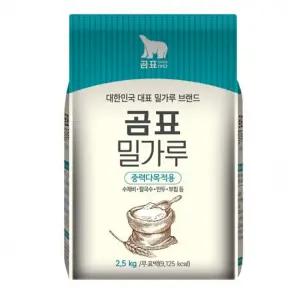 곰표 중력분 중력 밀가루 2.5kg