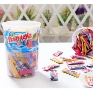 요구르트 캔디 사탕 화이트데이선물 590g 후르츠텔라 대용량 간식선물 젤리 복숭아