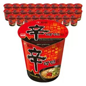 농심 신라면컵 65g, 30개