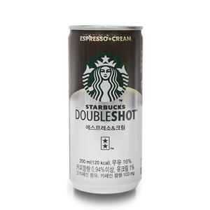 스타벅스 더블샷 에스프레소앤크림 200ml 1박스 36개