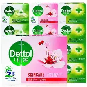 데톨 항균비누 x 10개 세수 세안 대용량 도브 샤워메이트 식물나라 라이스데이