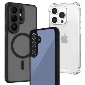 갤럭시S26 S25 S24 S23 울트라 플러스 엣지 아이폰17 16 15 프로 맥스 맥세이프 휴대폰 케이스