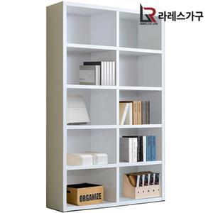 엘레나 5단1200 와이드책장 화이트