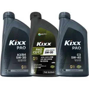 KIXX PAO C3 5W30 5W40 킥스 파오 킥스파오 엔진오일