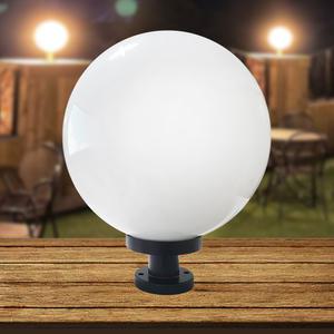 실내외조명 전기조명 문주등 데크등 전기등 호박등 구슬등 PC 글로브 40호 불투명 (플라스틱받침)