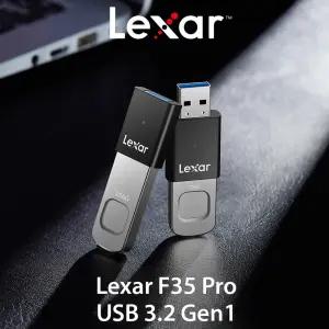 렉사 F35 프로 64/128GB USB 3.2 메모리 지문인식 보안강화 저장장치