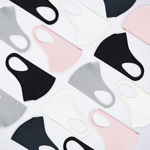 빨아쓰는 연예인 면마스크 항균 패션 천 대형 소형 귀편한 새부리형 5매입 국내생산 마스크