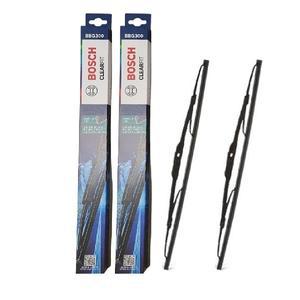 보쉬 V4 클리어핏 자동차 와이퍼 1세트, 12인치(300mm)+12인치(300mm)