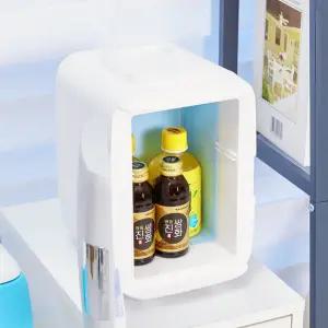 4리터 미니냉장고 화장품냉장고 소형냉장고 차량용냉온장고 mz-04 그레이