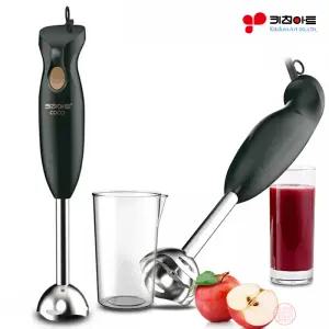 키친아트 다용도 핸드블렌더 소형 미니 믹서기 다지기 블랜더 거품기 기능