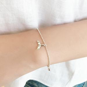 [수앤수]테베 고래꼬리실버팔찌 (19BS810)