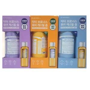 닥터브로너스 퓨어 캐스틸 솝 1010ml 바디워시 950ml + 60ml