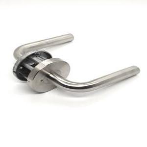 엘리트SS 방문손잡이 스텐 버튼식 도무스스타일 문고리 레버 욕실