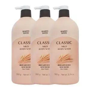 해피바스 정말 순한 바디워시 900g x3