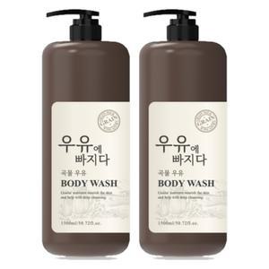 우유에 빠지다 곡물 우유 바디워시 1500ml 2개