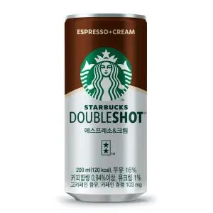 더블샷 에스프레소크림 200ml x 36개입
