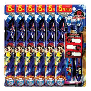 자일리키드 터닝메카드 어린이 칫솔 2개입 X 6개