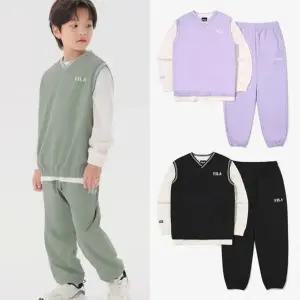 [휠라키즈](센텀시티점)[~50%할인] 휠라키즈 상하세트,바람막이,바시티점퍼 8종 균일가 (JKG3301X,JKG3...