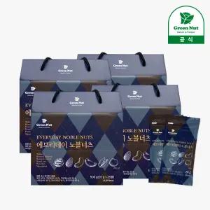 [프리미엄 6종순수견과] 그린너트 에브리데이 노블너츠 20g x 25입 4세트 (총 1