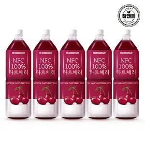 [참앤들황토농원]NFC착즙 타트체리주스 1L 5개