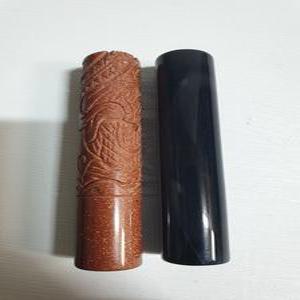 만옥 사금석 원석도장두점 높이8cm 총무게108g 단초마을 골동품/수집품/도자기