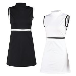 [럭스골프] 여성 모크넥 민소매 골프원피스 MDG3M107