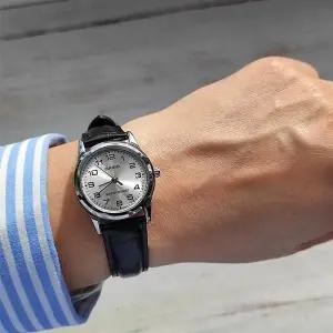 [셀러허브]카시오 LTP-V001L-7B 여성 가죽 시계 (S9019212)