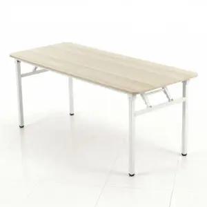 다용도 사무용 밀키 절탁자 접이식 테이블 1200x600