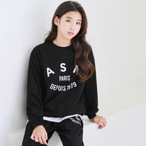 [아이라인키즈] 브로우 SET 주니어 트레이닝 세트 초등학생 여아 티셔츠 바지 상하복 아동 맨투맨 의류