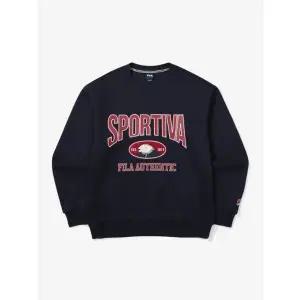 [휠라](김해점)푸빌라 맨투맨 티셔츠 FS2POF4P02XINAK