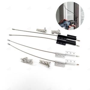 창문 고정 와이어 열림 추락 방지 스토퍼 잠금 장치 걸쇠 방범 여닫이 고리 줄 GS2100243A