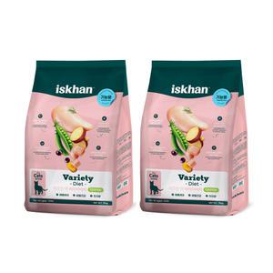 이즈칸 캣 버라이어티 다이어트, 5kg, 2개