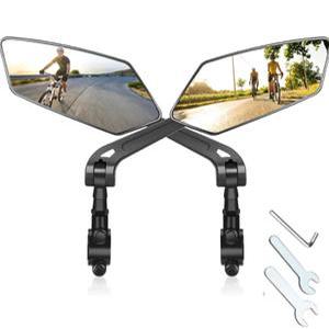 자전거 바이크 백미러 후시경 시야확장 사이드미러 2p