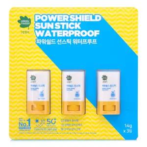 그린핑거 파워쉴드 선스틱 14g 3개