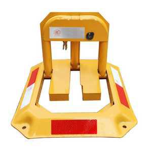 주차금지 스토퍼 주차장 지정주차 접이식 표지판 앙카