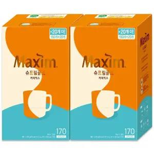 맥심 슈프림골드 커피믹스 170Tx2개