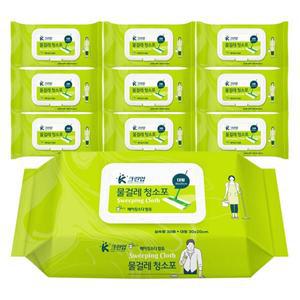 메온셀 케이크린업 물걸레청소포 실속 대형 30매x10팩 청소포 일회용 리필형 부직포 청소물티슈