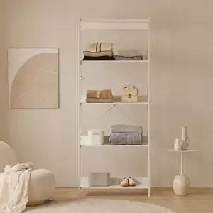 에린 철제 드레스룸 시스템 옷장 800 5단 선반장