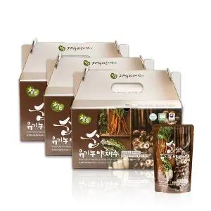 [참든건강과학]참든 숨쉬는 유기농 야채수 150ml 90포