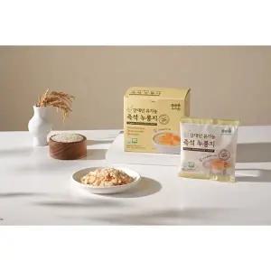 [우리원]강대인 유기농 즉석 누룽지 200g(40gx5봉) x 6박스 (총30봉)