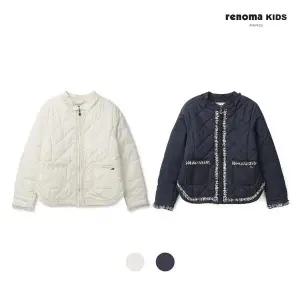[대구백화점] [레노마키즈] 초등 여아 테잎 장식 패딩 점퍼(R2511J054)