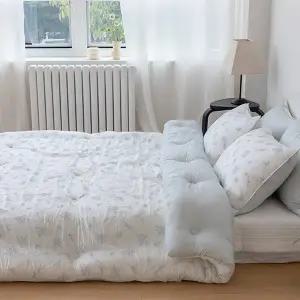 [데일리라이크](김해점)시그니처 에어리 모달 숨쉬는 차렵이불 - 릴렉싱 블루