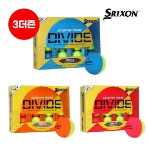 [던롭]스릭슨 Q-STAR 큐스타 투어5 디바이드 골프볼 3더즌