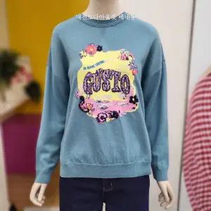 [베네통] 원포인트 라운드니트  BAKP10411 MT_DJ