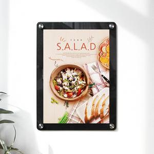 벽부착용 자석프레임 A1 액자 420x594 광고물 포스터 사진 게시판 속지교체